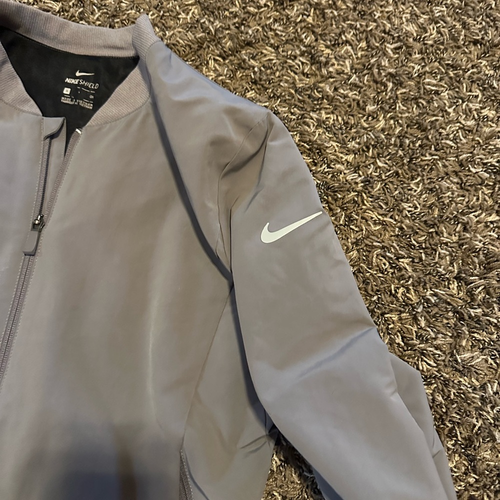 Nike Gray Windbreaker Jacket-Women’s